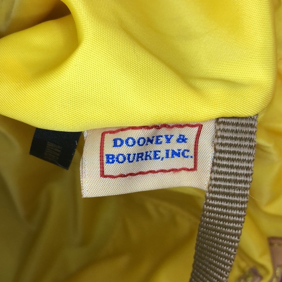 Dooney & Bourke Dome Zip Satchel Set Rose Garden Dooney Set.  New with Tags - Picture 10 of 13